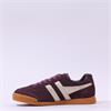 Gola Harrier Mirror Retro Gum Trainer - Cocoa Gold